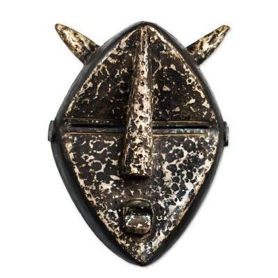 Dogon II,'Hand Crafted African Sese Wood Mask'