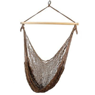 Autumnal Bronze,'Handcrafted Mexican Solid Swing Hammock'