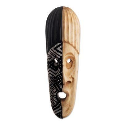 Amazed,'Handmade Willow Wood Mask'
