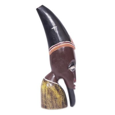 Torgbi,'Hand-Carved Sese Wood Sculpture from Ghana'