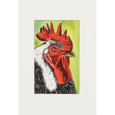 Triumph,'Signed Rooster Painting'