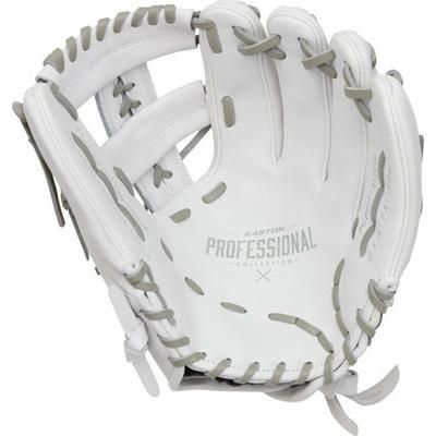 Easton Pro Collection Series 11.75" Fastpitch Softball Glove - Right Hand Throw White
