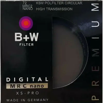 B + W CPL numérique XS-PRO MRC CIR-PL filtre 49_52_55_58_62_67_72_77_82mm polariseur/polarisage pour appareil photo Nikon filtre Sony Canon