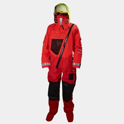Helly Hansen Men's Aegir Ocean Dry Suit Red L