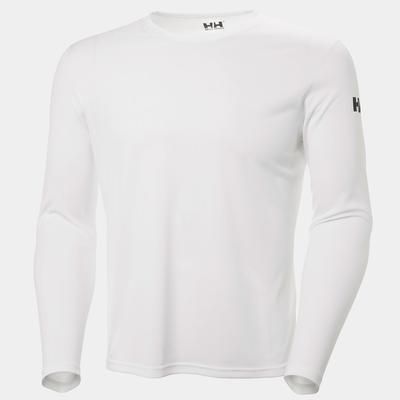 Helly Hansen Men's HH Tech Crew Technical Base Layer Top White XL
