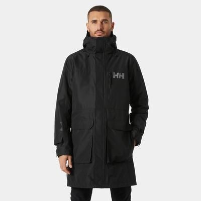 Helly Hansen Men's Rigging Waterproof Coat With Inner Jacket Black M
