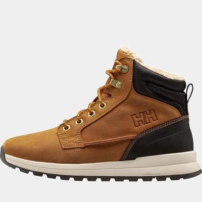 Helly Hansen Men's Kelvin Lx Waterproof Leather Boots Brown 9.5