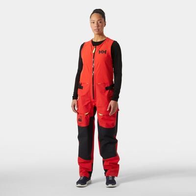 Helly Hansen Women's Aegir Race Salopette 2.0 Red XL