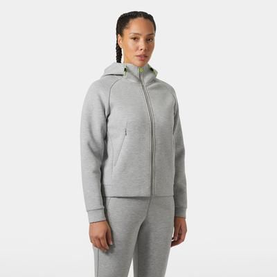 Helly Hansen Women's HP Ocean 2.0 Full-Zip Sailing Jacket Grey L