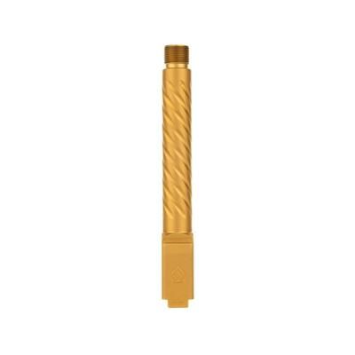 Ballistic Advantage Glock 17 Gen 5 9mm Luger Threaded Pistol Barrel 5.03 inch 1-10 Twist PVD Gold BAPSG175T3G