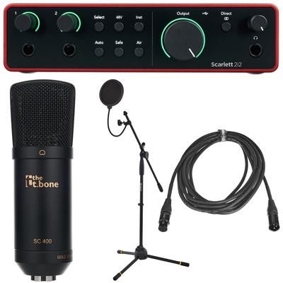 Focusrite Scarlett 2i2 4th Gen. Mic Bund