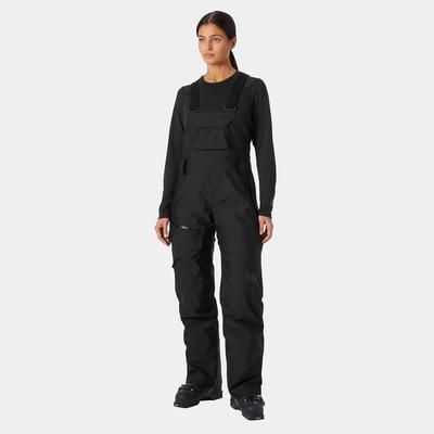 Helly Hansen Women's Powderqueen Reinforced Bib Trousers Black L