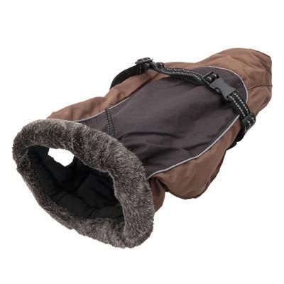 Grizzly II Dog Coat - Brown - 65cm Back Length