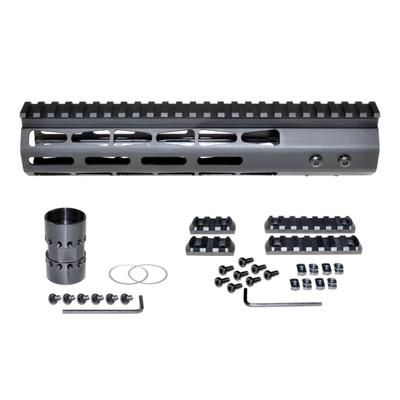 Presma AR-10 LR 308 Super Light M-LOK Series Free Float Handguards 10in DPMS Low Profile Black M38M/L10