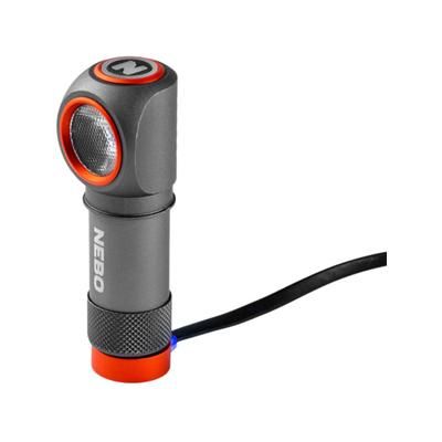Nebo Einstein LED Headlamps Lithium-Ion Battery White Light 600+ Lumens NEB-HLP-1008