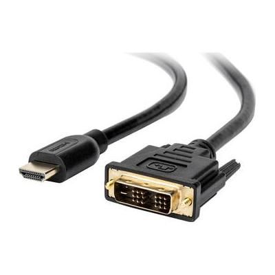 Rocstor HDMI to DVI-D 18 + 1 Cable (6', Black) Y10C124-B1