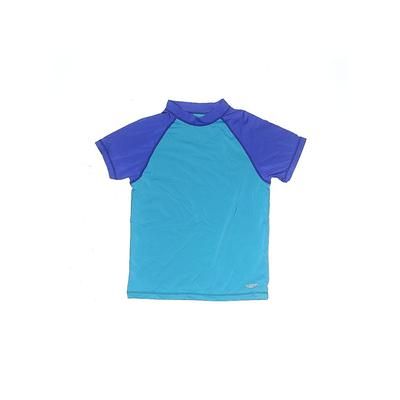 Speedo Rash Guard: Blue Sporting & Activewear - Kids Boy's Size Small