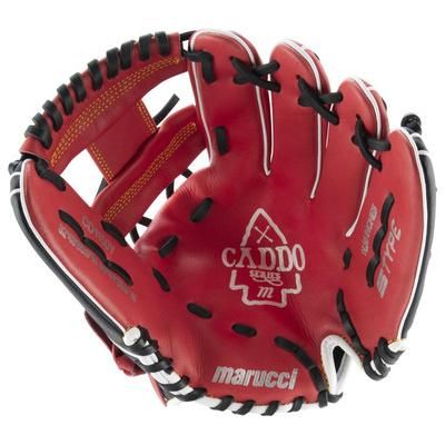 Marucci Caddo Series 11.5" I-Web Baseball Glove - Right Hand Throw Red/Black
