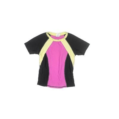 Zella Girl Rash Guard: Pink Sporting & Activewear - Size 8