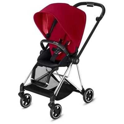 Cybex OPEN BOX Mios 2 Complete Stroller - Chrome/Black/True Red