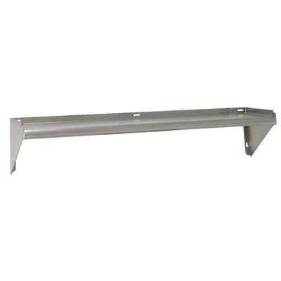 Advance Tabco AWS-KD-36 Solid Wall Mounted Shelf, 36"W x 11 1/8"D, Aluminum