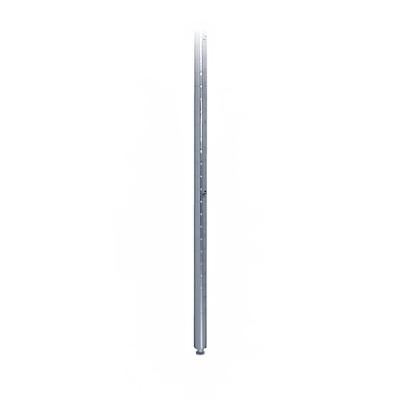 Advance Tabco ECP-74 74" Stationary Chrome Post, 74" Height, Silver