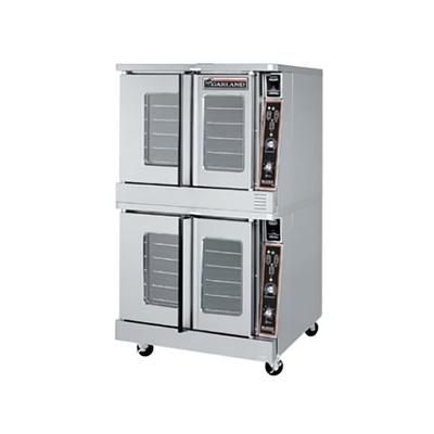 Garland MCO-ED-20-S Double Full Size Electric Commercial Convection Oven - 208v/3ph, Solid-State Controls, Stainless Steel