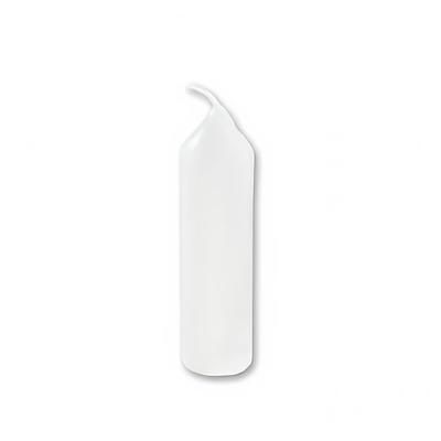 Hollowick CC4.37W-200 Cartridge Candle, 4 3/8 x 1 3/16", Wax, White