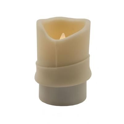 Hollowick SSPL-I Silicone Sleeve For Evolution & Platinum Candle, Ivory