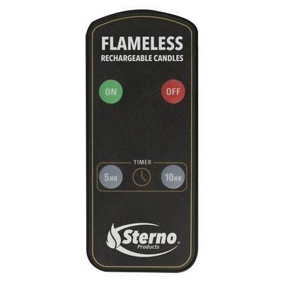 Sterno 60303 Replacement Remote for 2.0T Rechargeable Flameless Candle Set, Black