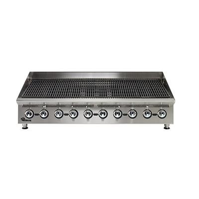 Star 8160RCBB NG 60" Charbroiler w/ Manual Controls & Steel Radiants, 200000 BTU, Convertible, Stainless Steel, Gas Type: Convertible