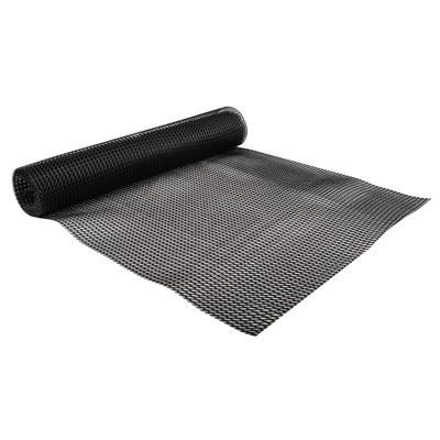 San Jamar PL0105 Bar/Shelf Liner - 2' x 10', Black
