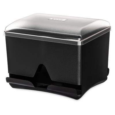 San Jamar ST500 Double Sided Straw Dispenser - 500 Capacity, Black