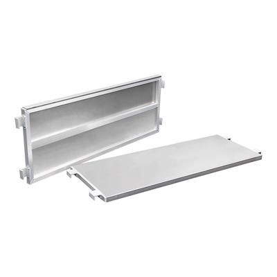 New Age 96055RS Aluminum Tubular Shelf - 60"W x 18"D, Silver
