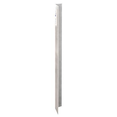 New Age 97876 72"L Corner Guard, Aluminum, Silver