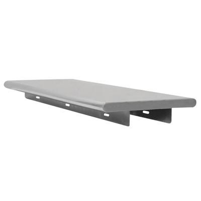 Advance Tabco PA-18-120 Pass Thru Wall Mounted Shelf, 120"W x 18"D, Stainless Steel, 120" Wide