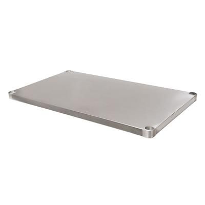 Advance Tabco US-30-24 Undershelf for 30" x 24" Work Table, 18 ga 430 Stainless Steel