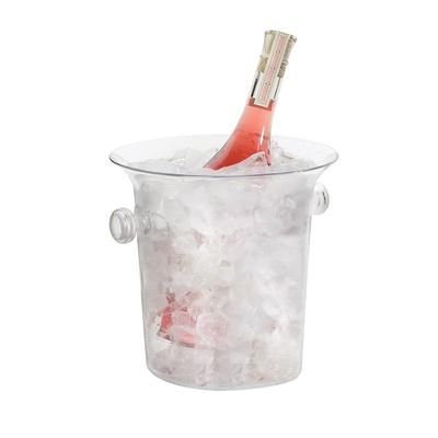 Cal-Mil 694 8" Wine Bucket - Acrylic, Clear