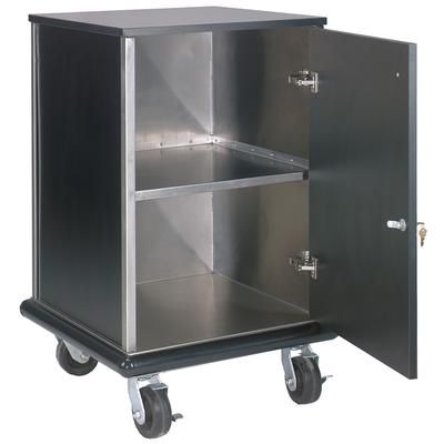 Advance Tabco AMD-2B 24 1/2"W Cash Register Stand w/ Laminate Top, 40 3/4"H, Black