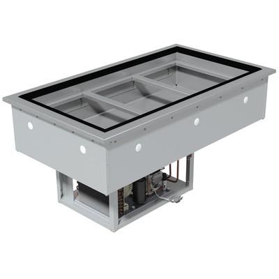 Advance Tabco 47" Drop-In Refrigerator - 3 Pan Capacity, Cold Wall, Stainless Steel, 115v, DIRCP-3