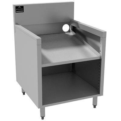 Advance Tabco PRSR-24-24 24" Underbar Slant Glass Rack, Open, Rack Top, 29" Front To Back, Stainless Steel