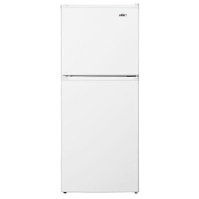 Summit FF711ES 4.8 cu ft Compact Refrigerator & Freezer - White, 115v, 3.7 Cu. Ft