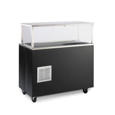 Vollrath R39733 46" Affordable Portable Cold Food Bar - 3 Pan Capacity, Floor Model, Granite, Gray, 120 V