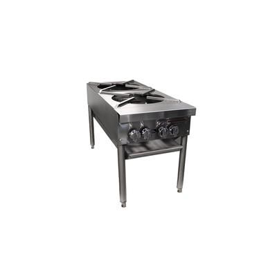 Southbend SPR-2J LP 2 Burner Stock Pot Range, Liquid Propane, Stainless Steel, Gas Type: LP