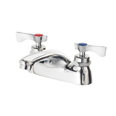 Krowne 14-570L 4" Deck Mount Lavatory Faucet w/Levers, Cast Spout