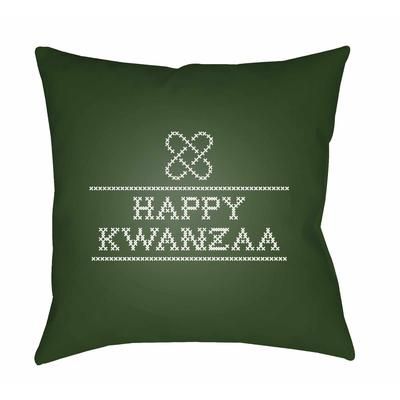 Radko 20" Square Modern Onyx/Off White/Lunar Green/Black/Ink Outdoor Throw Pillow - Boutique Rugs