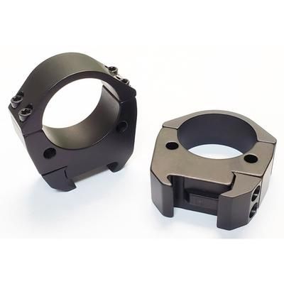 Talley TMS35H Modern Sporting Black Anodized Aluminum 35mm Tube High Picatinny