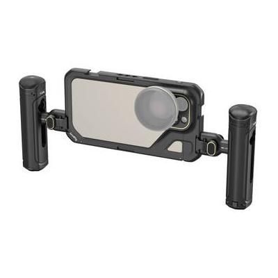 SmallRig Mobile Video Cage Kit with Dual Handles for iPhone 15 Pro Max 4392