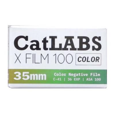 CatLABS X Film 100 Color Negative Film (35mm Roll Film, 36 Exposures) CLXF100C36