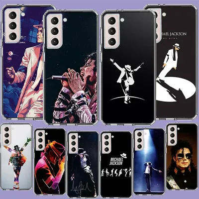 Michael Jackson Phone Case For Samsung S25+ Edge Galaxy S24 FE S23 Ultra Capa Shell S22+ S21 Plus S20 FE Cover Silicone Soft TPU